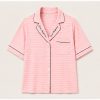 Women's Premium Striped Pajama Set – Soft Breathable Loungewear